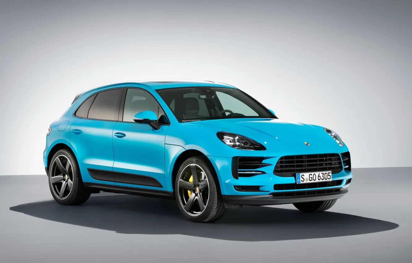 Фото обои Porsche, 2018, кроссовер, Macan, Macan S