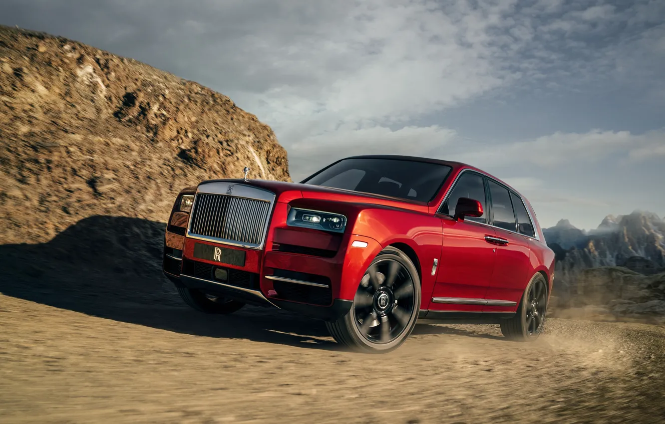 Фото обои Rolls-Royce, 2018, Cullinan