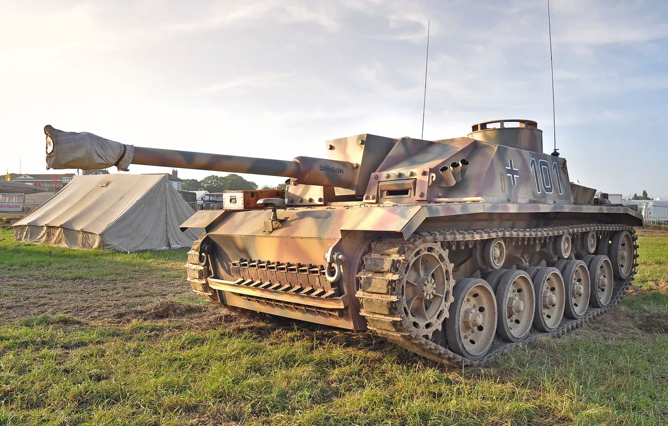 Фото обои войны, штурмгешютц, Sturmgeschütz, орудие, StuG III, мировой, Второй, времён