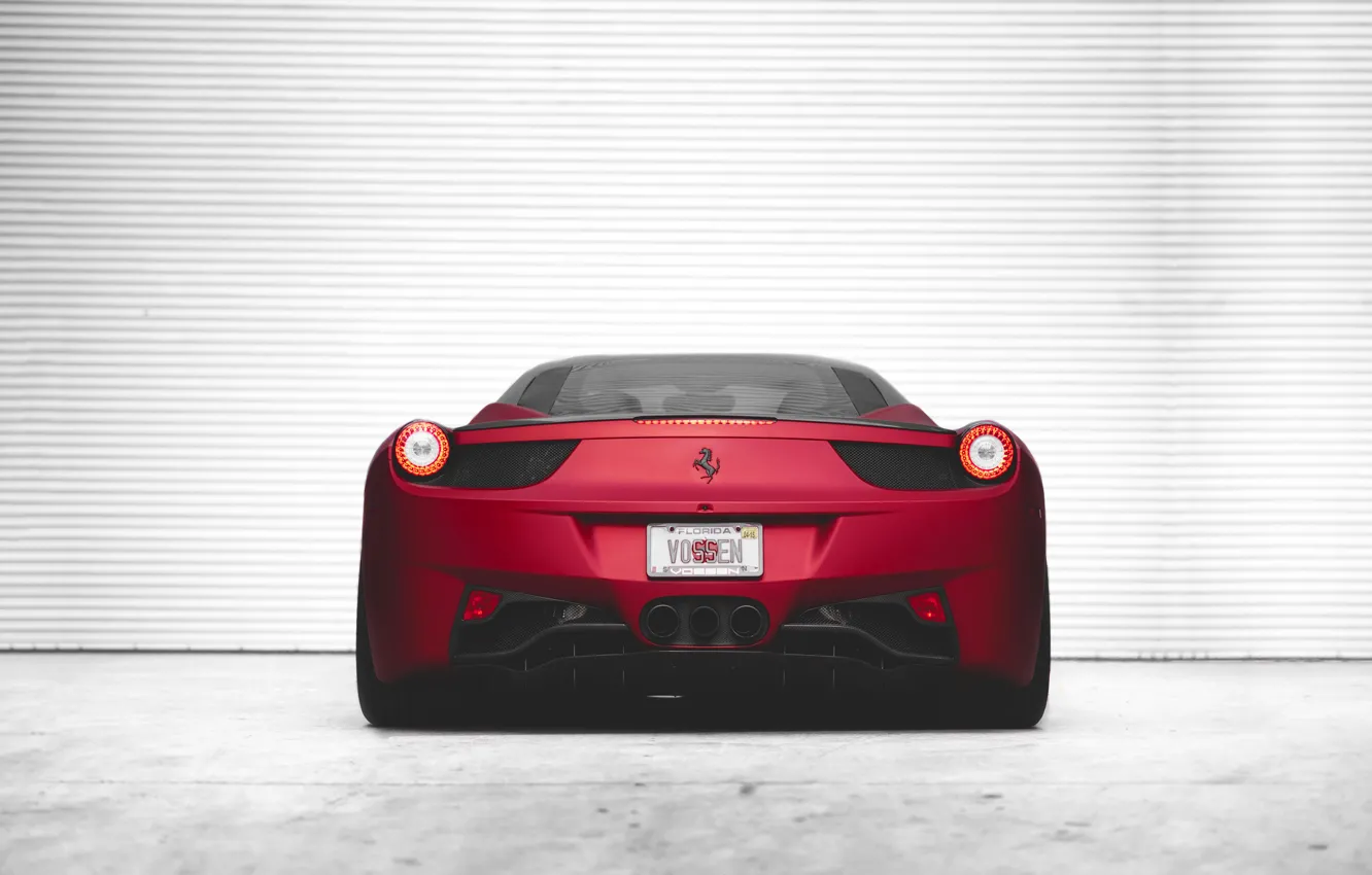 Фото обои Ferrari, 458, Italia