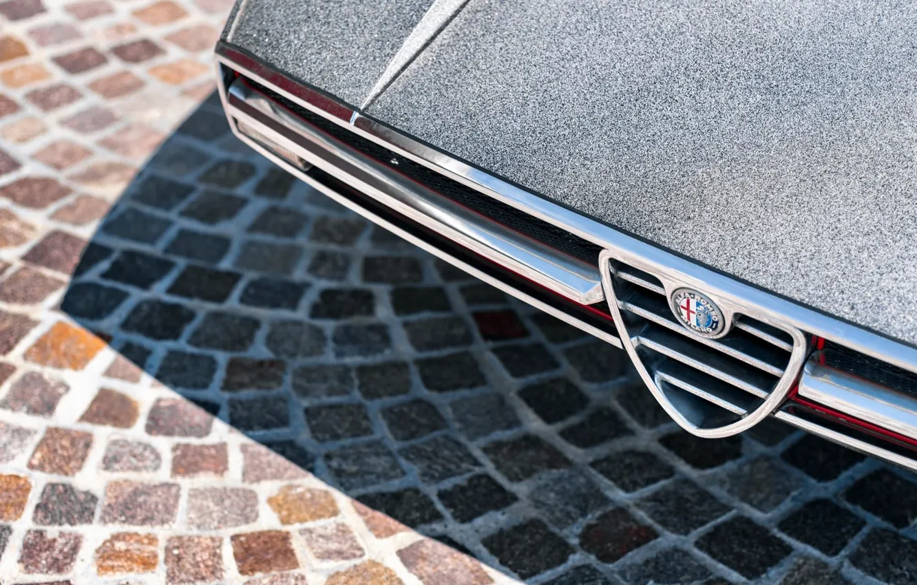 Фото обои 1969, Alfa Romeo, front, Italdesign, Giugiaro, grille, Tipo 33, Alfa Romeo Iguana