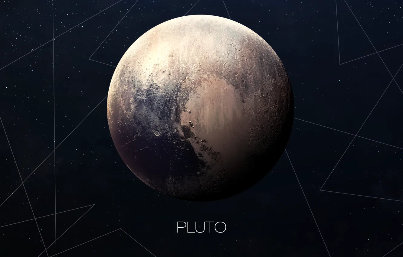 Фото обои planet, Pluto, solar system