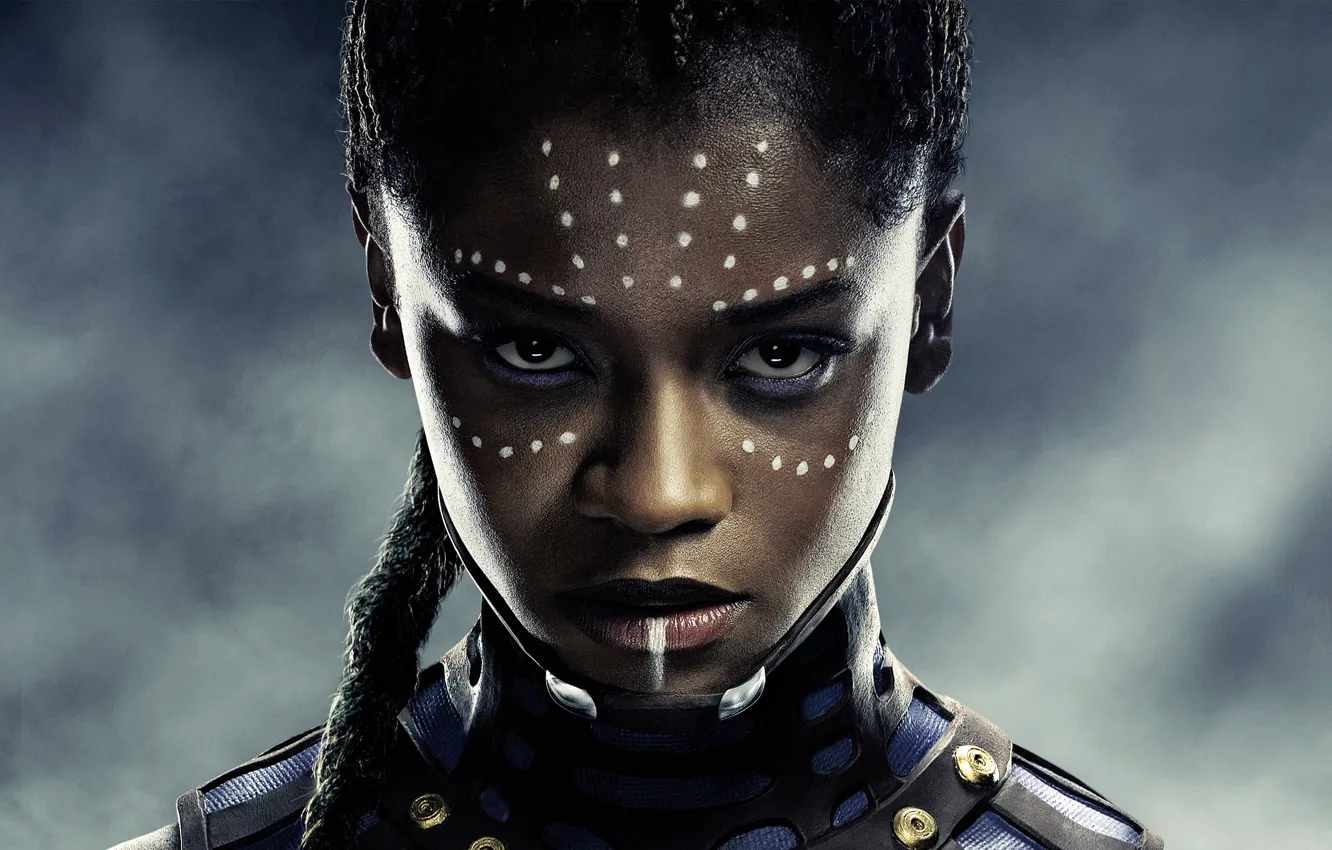 Фото обои девушка, фантастика, постер, комикс, Shuri, Black Panther, Чёрная Пантера, Letitia Wright