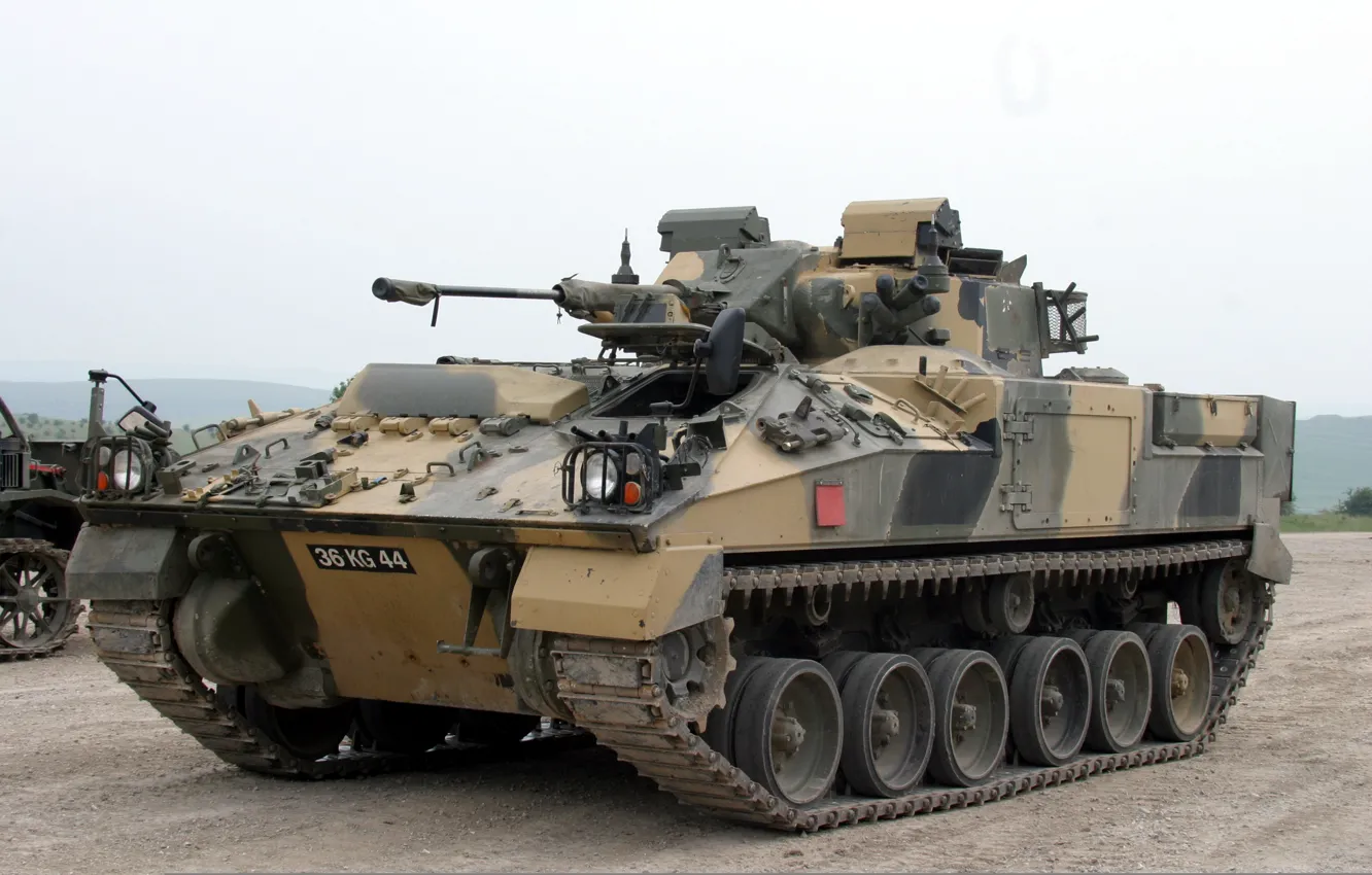 Фото обои MCV 80 Warrior, Боевая машина пехоты, ВС Великобритании