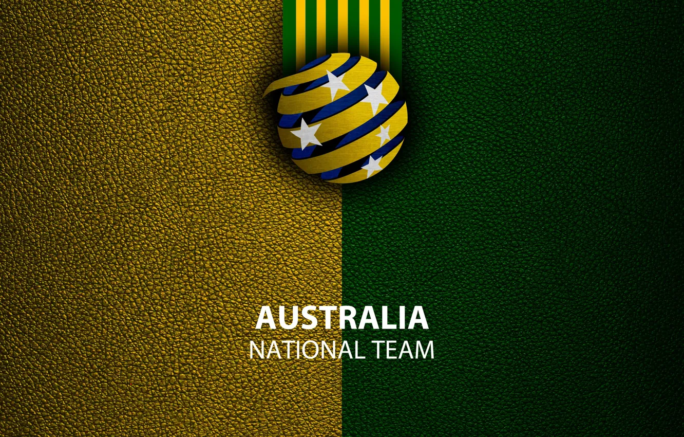 Фото обои wallpaper, sport, logo, football, Australia, National team