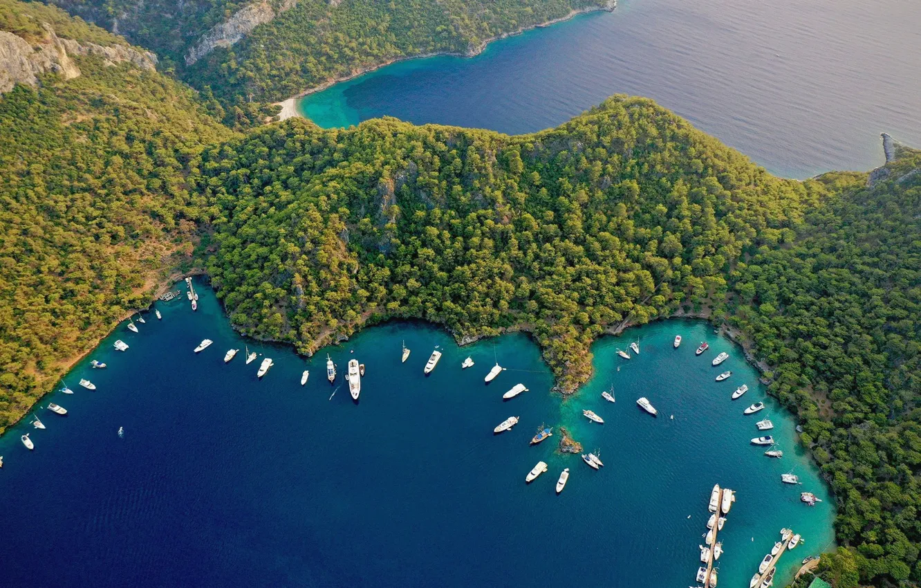 Фото обои holiday, turkey, muğla, göcek
