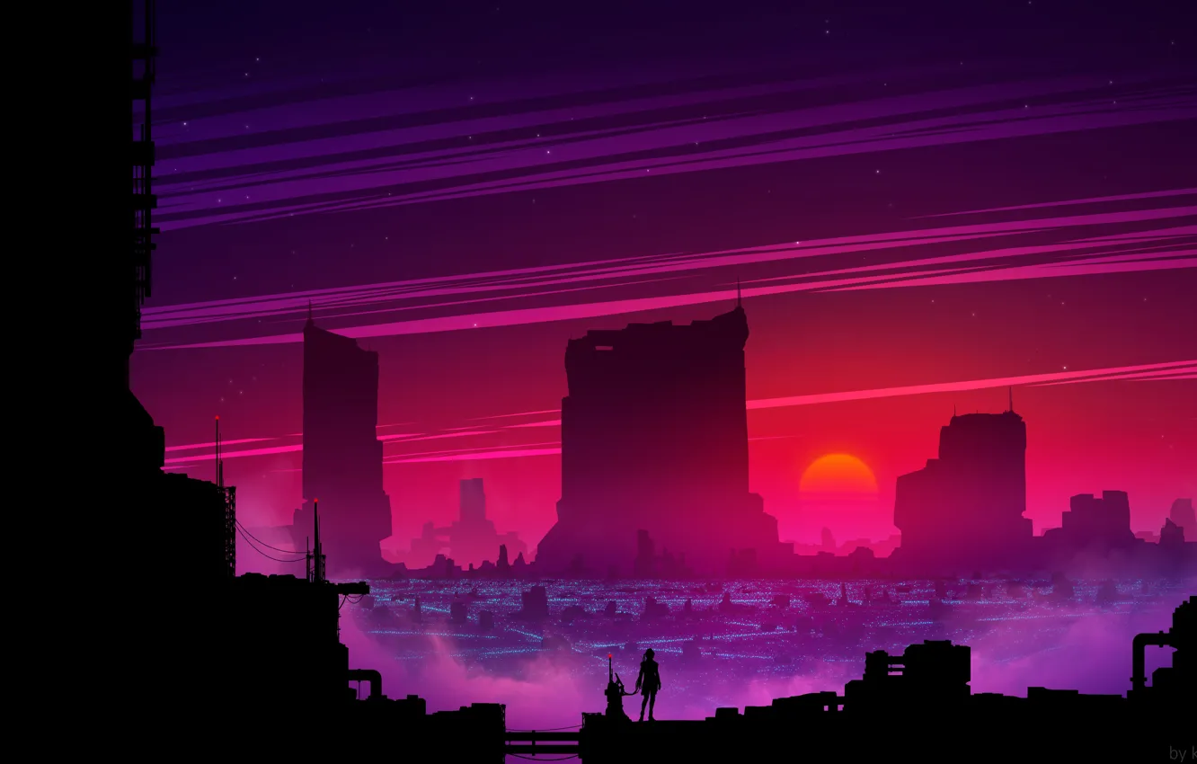 Steam synthwave backgrounds фото 22