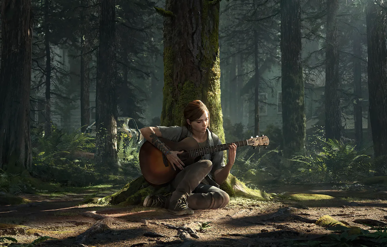 Фото обои Элли, Game, The Last of Us, Naughty Dog, Ellie, Одни из Нас, Sony Computer Entertainmen, …
