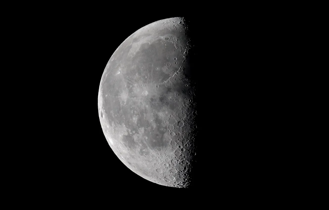 Фото обои Луна, Сторона Луны, Спутник