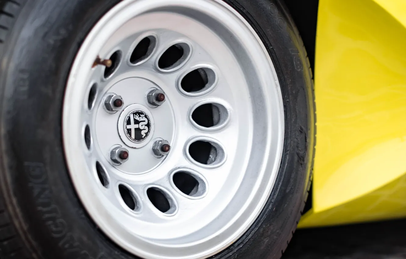 Фото обои 1969, Alfa Romeo, logo, wheel, Pininfarina, Alfa Romeo 33/2 Coupe Speciale, Tipo 33