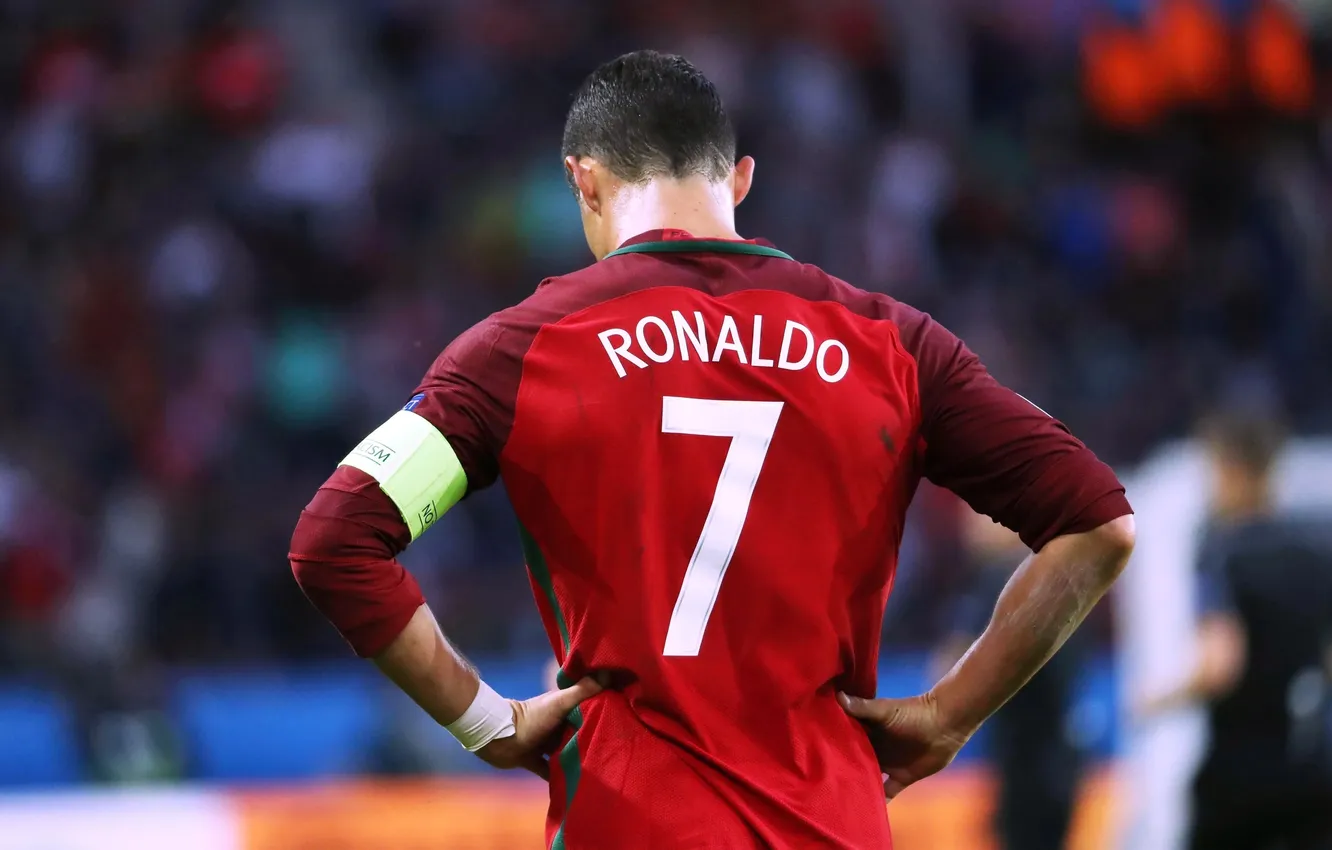 Фото обои Cristiano Ronaldo, футболист, семь, Криштиану Роналду