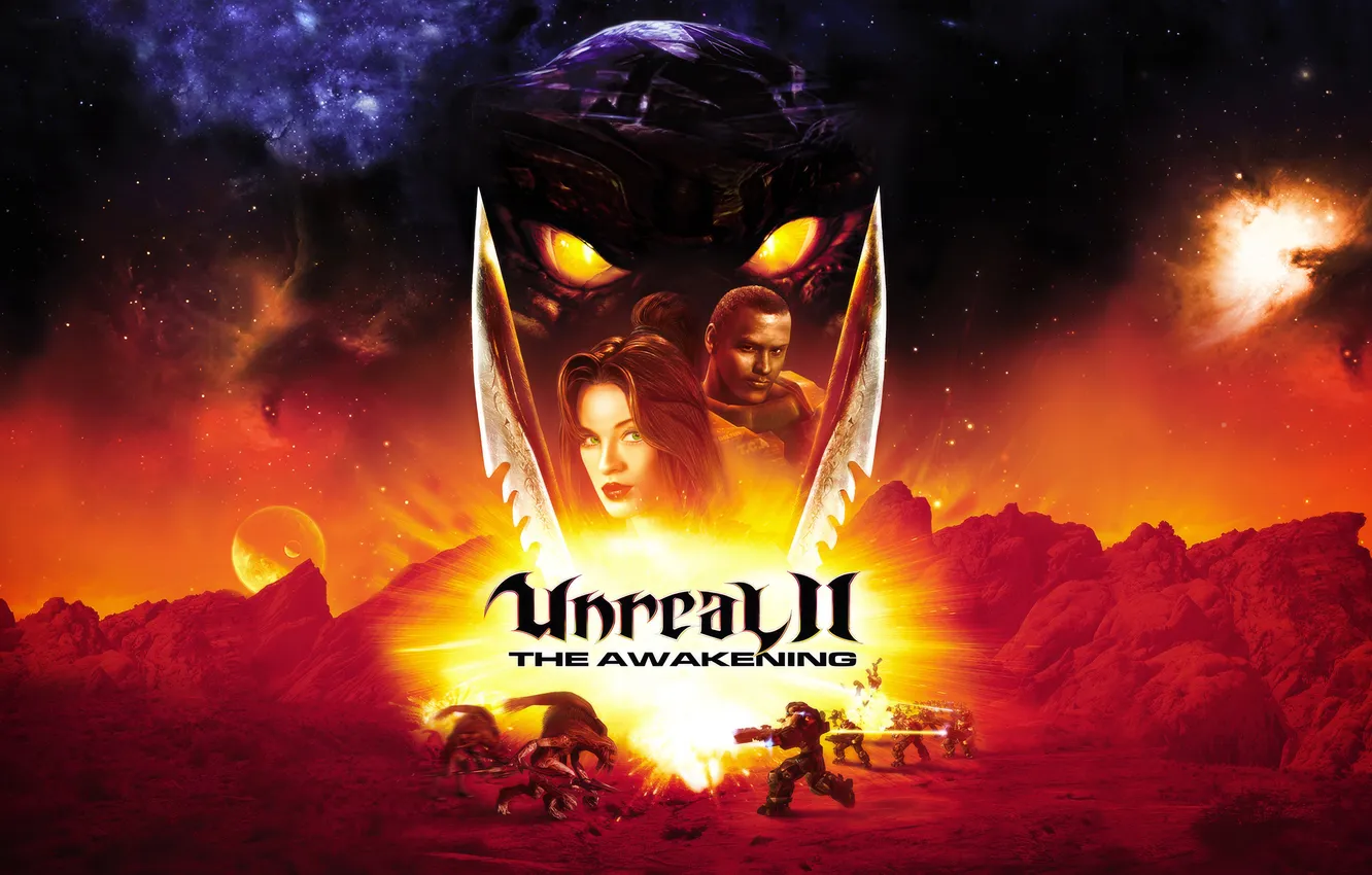 Фото обои Epic Games, Aida, Unreal Engine, Unreal Tournament, Unreal 2, John Dalton