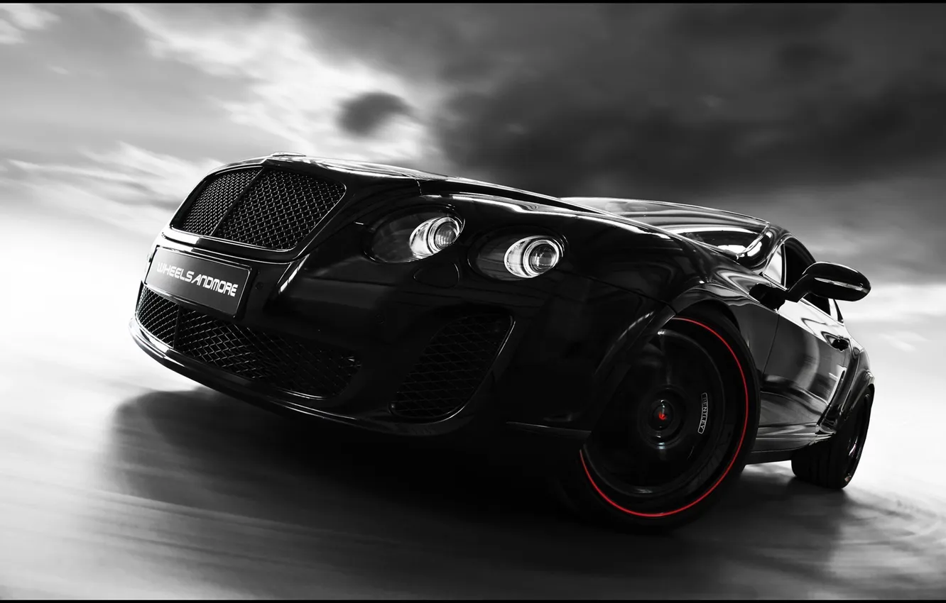 Фото обои continental, bentley, спереди, Wheelsandmore, бентли, supersports