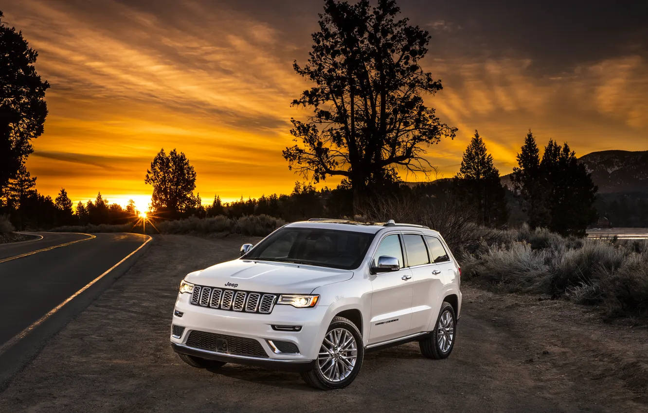 Фото обои джип, внедорожник, гранд чероки, Jeep, Grand Cherokee