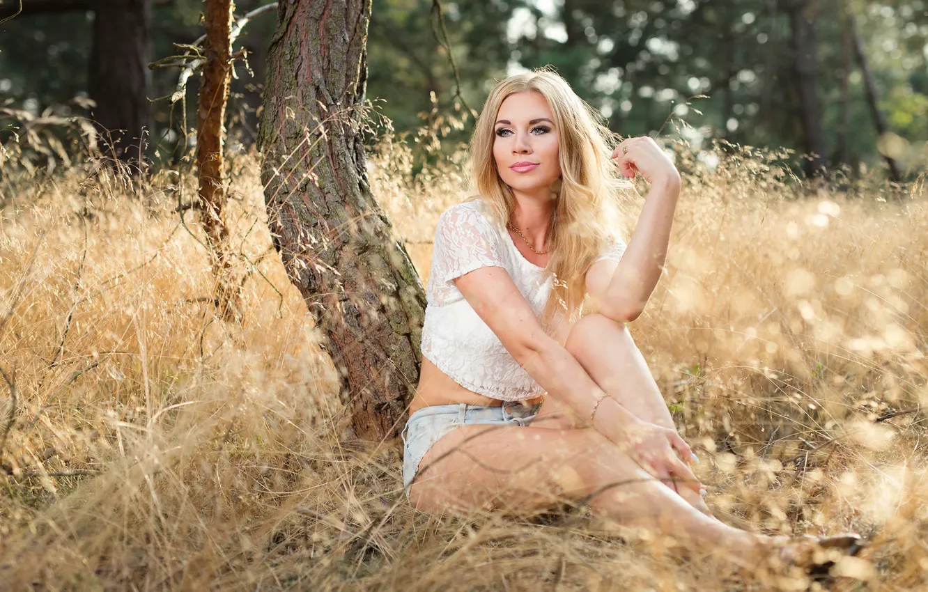 Фото обои лето, девушка, Lesley