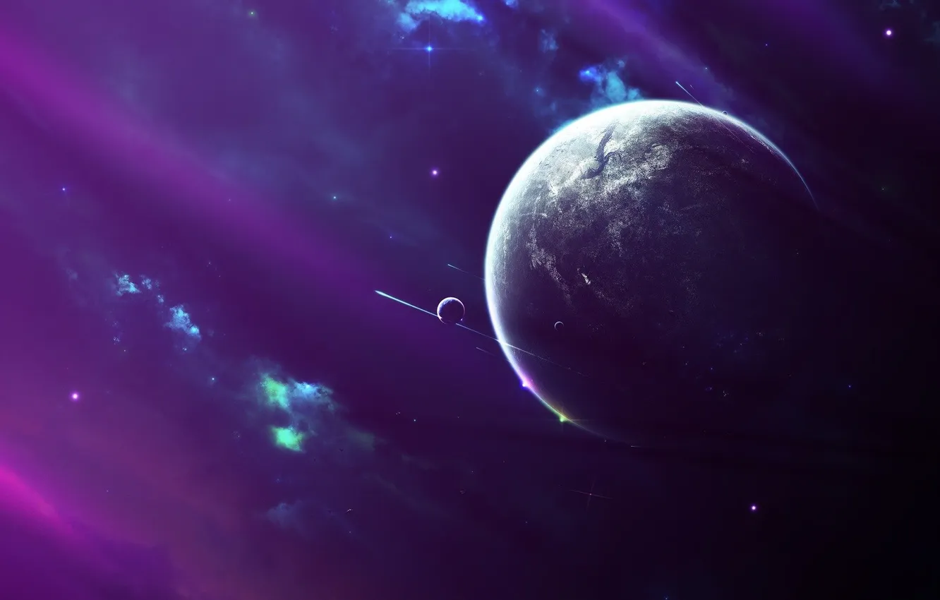 Фото обои space, graphics, photo