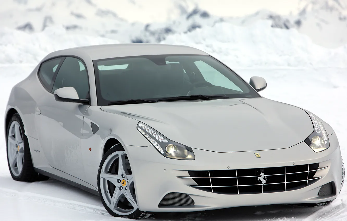 Фото обои Ferrari, Winter, '2011