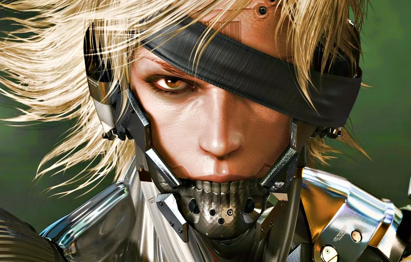 Фото обои Ниндзя, Киборг, Raiden, Metal Gear Rising: Revengeance, Platinum Games, Konami, Kojima Productions