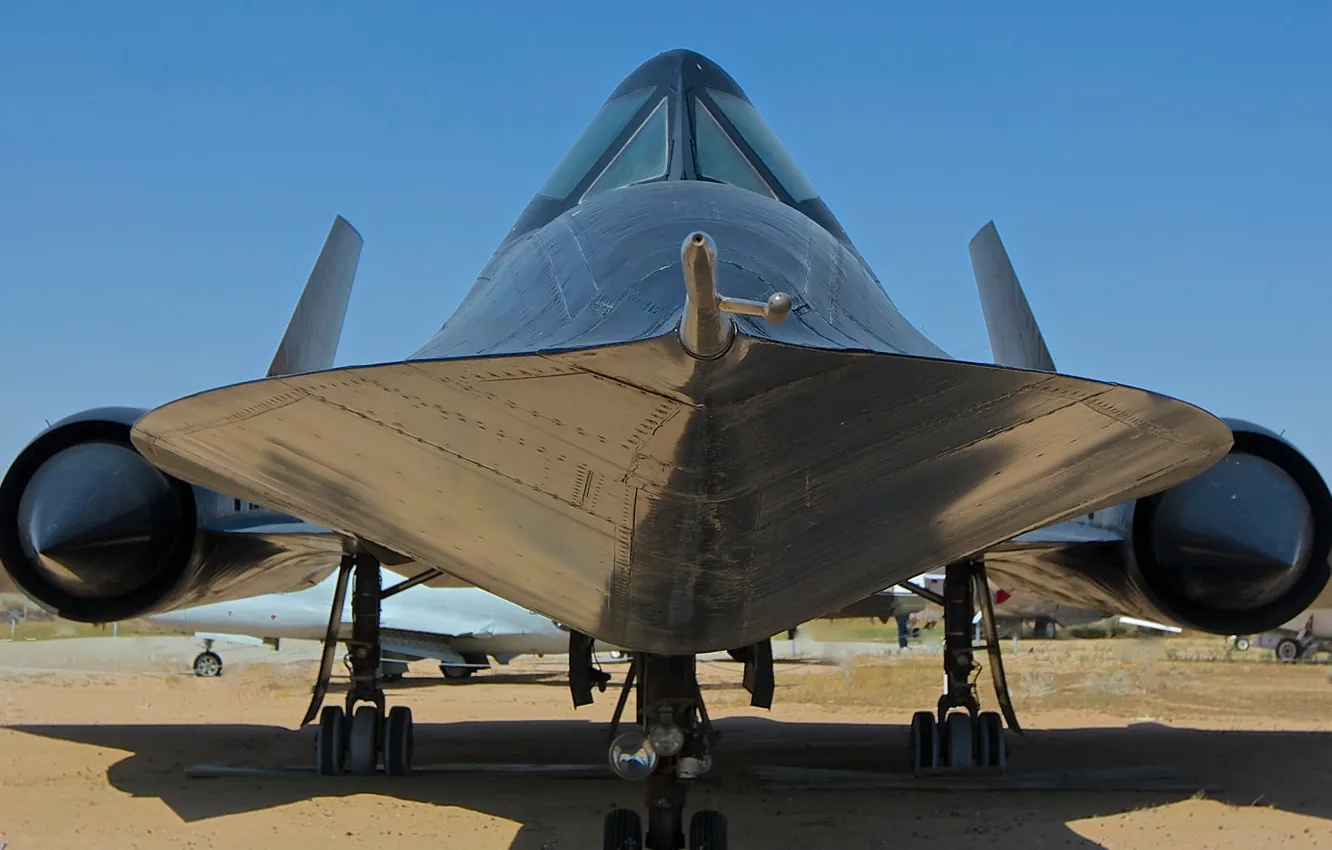 Фото обои разведчик, Blackbird, Lockheed, SR-71, стратегический, сверхзвуковой