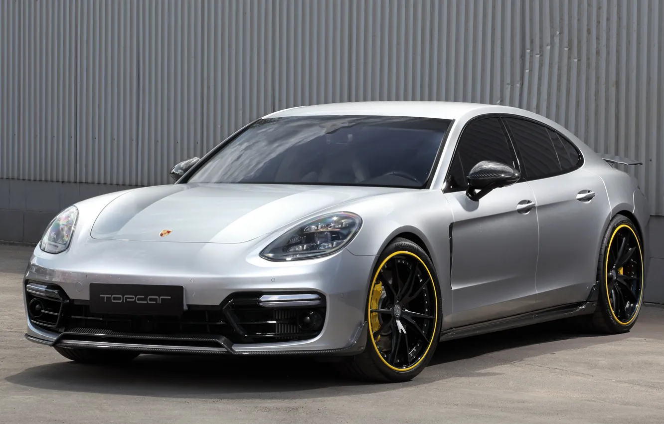 Фото обои Porsche, Panamera, Turbo, 2018, TopCar, GT Edition