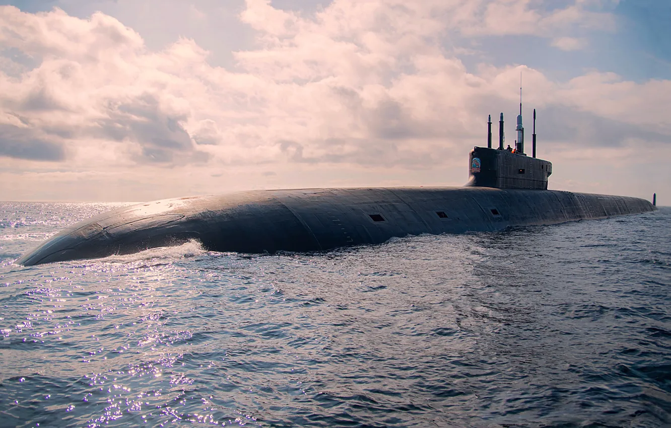 Фото обои подводный крейсер, Князь Владимир, проект 955А