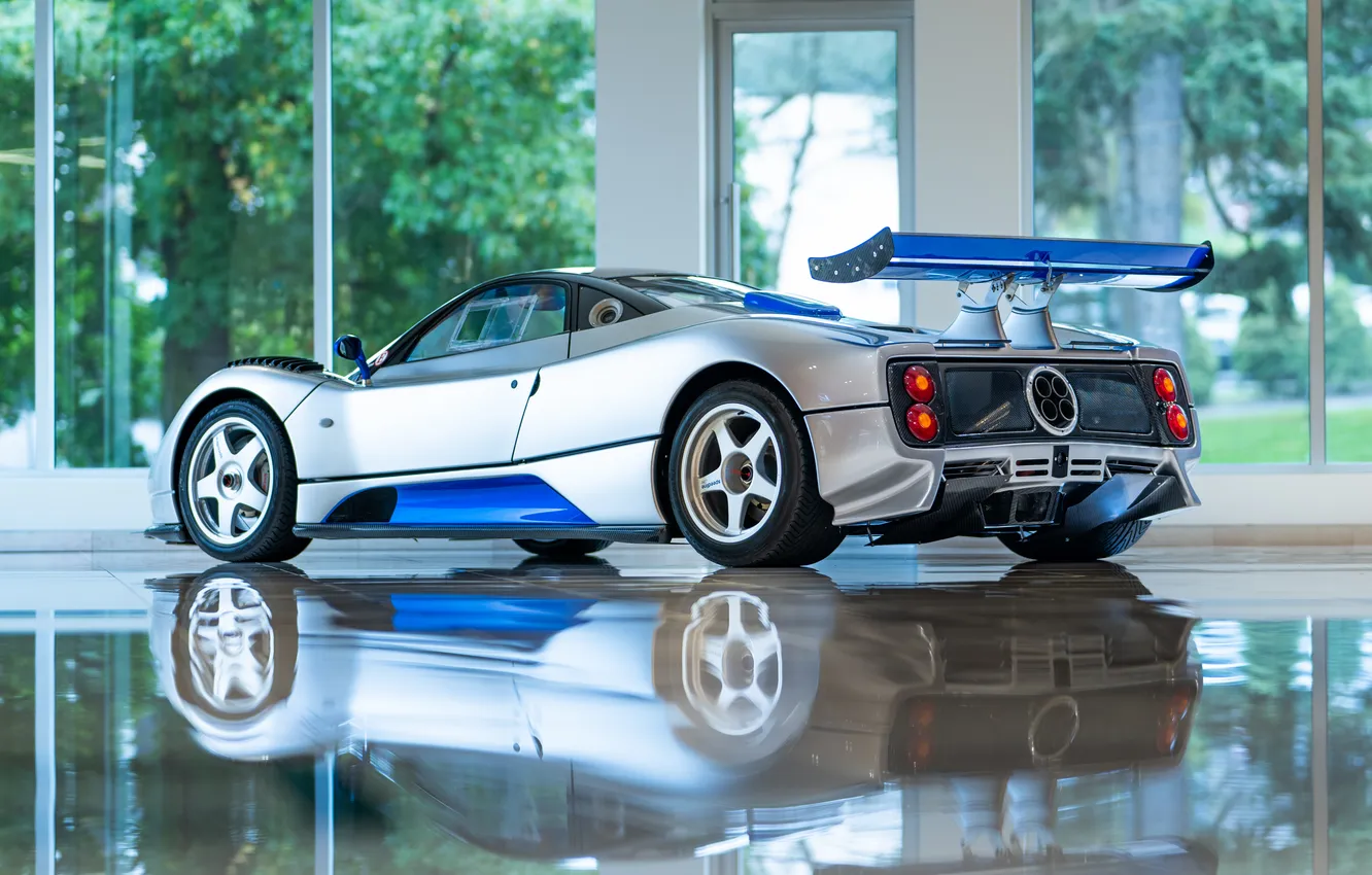 Фото обои суперкар, Pagani, supercar, 2004, Monza, Zonda C12 S, Pagani Zonda C12 S Monza