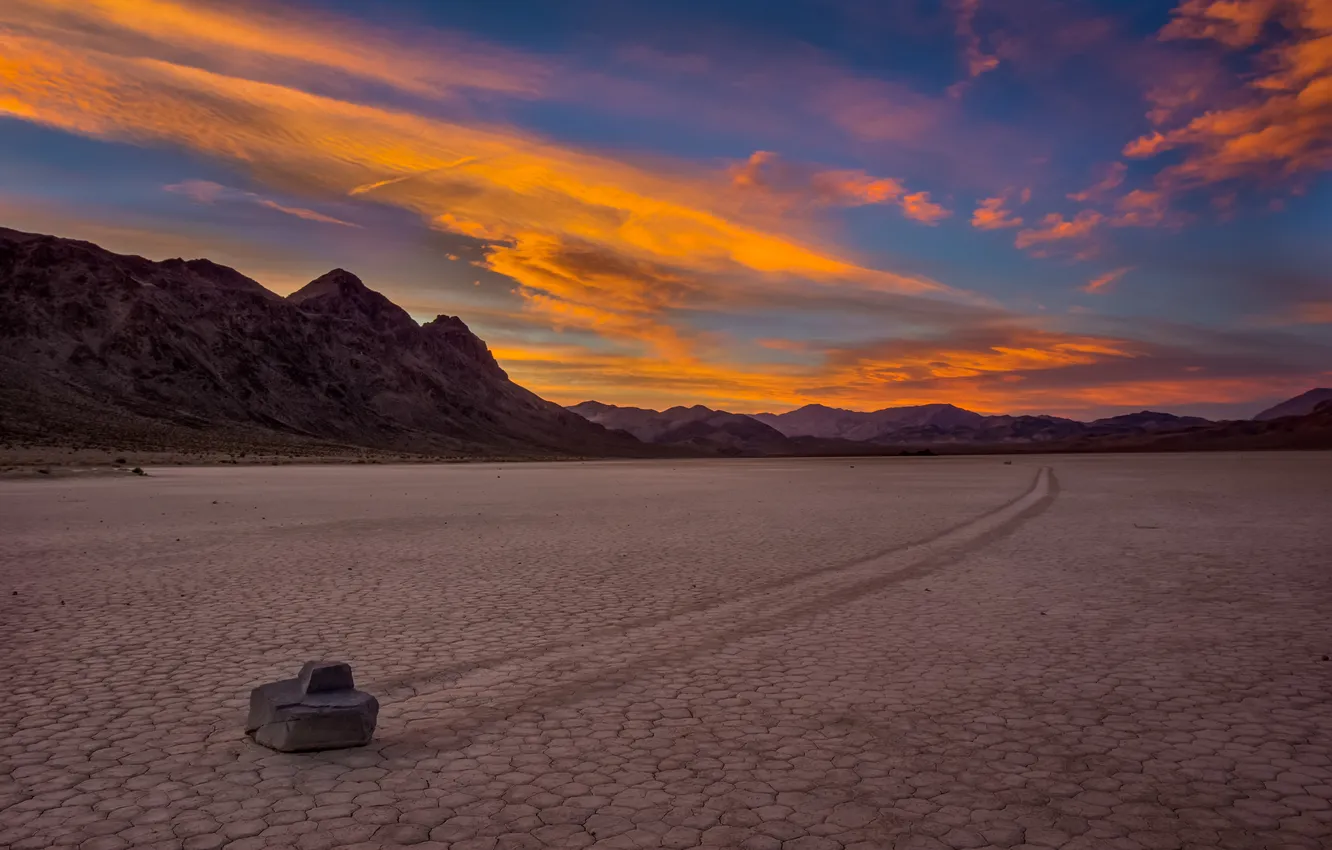 Фото обои пустыня, камень, Калифорния, Death Valley, долина смерти