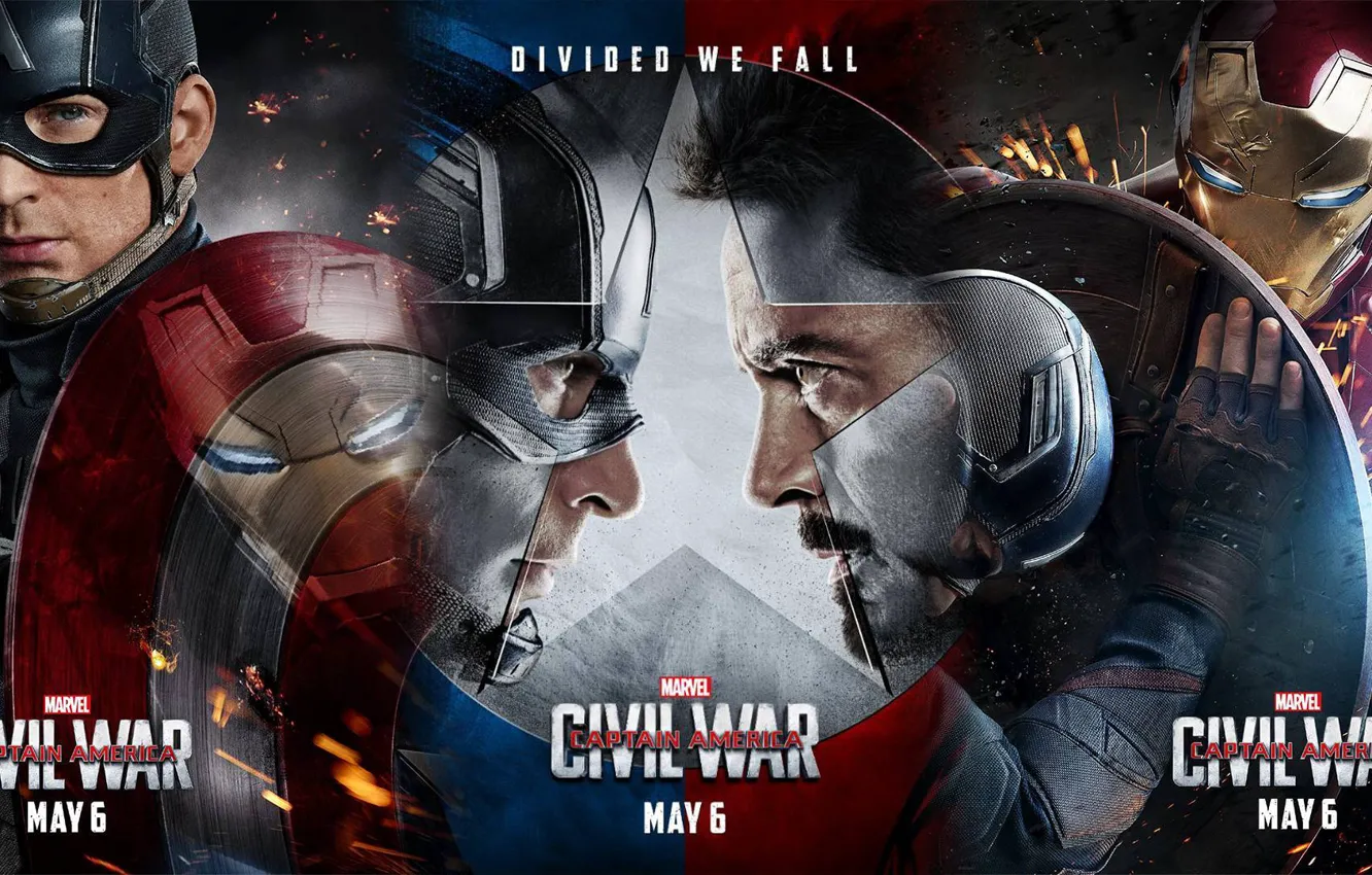 Фото обои Captain America, film, Robert Downey Jr., EXCLUSIVE, Chris Evans, Iron-Man, Captain America:Civil War