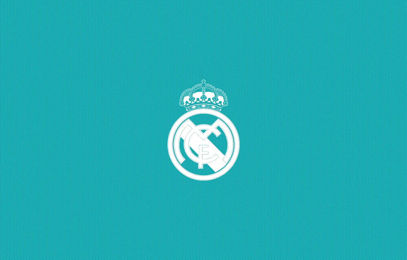Фото обои logo, emblem, real madrid, football, soccer, crest, real madrid cf