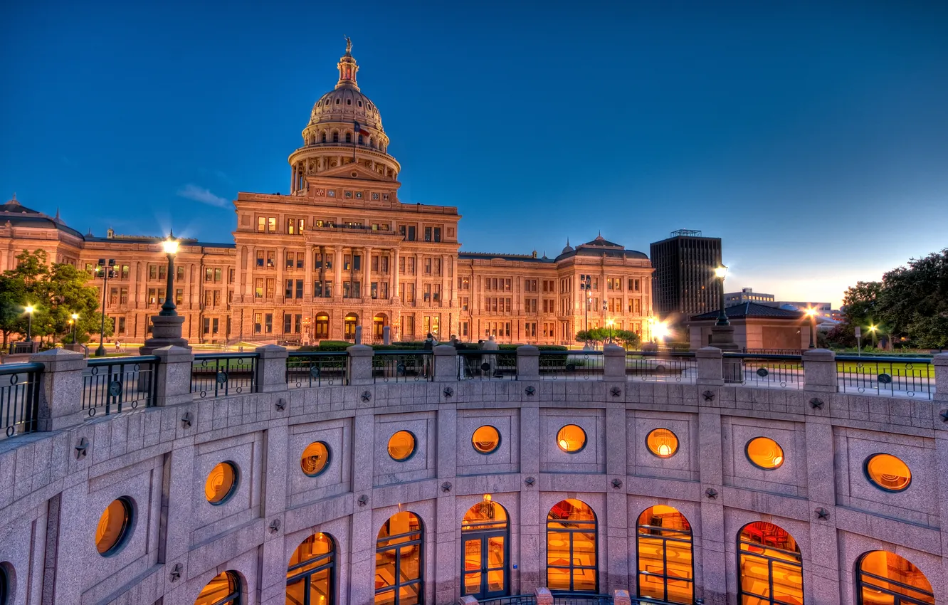 Фото обои Остин, Austin, usa, Texas, Capitol, Техас