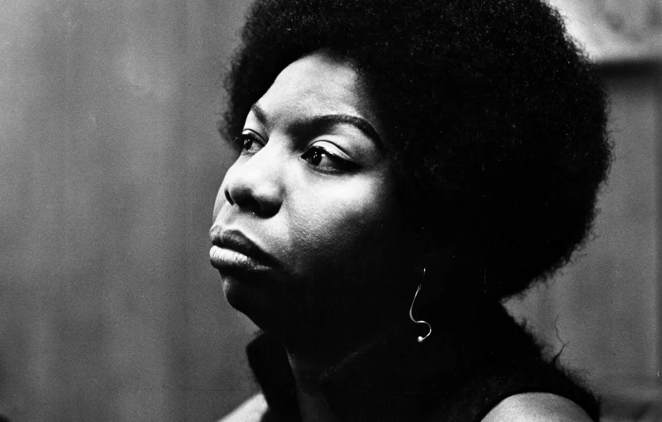 Фото обои singer, musician, Nina Simone