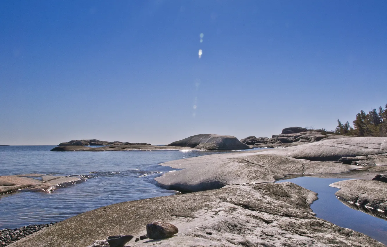 Фото обои камни, побережье, Финляндия, Finland, Uusimaa, Raseborg, Таммисаари, Ekenäs