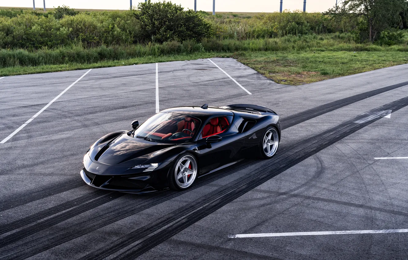 Фото обои Ferrari, SF90