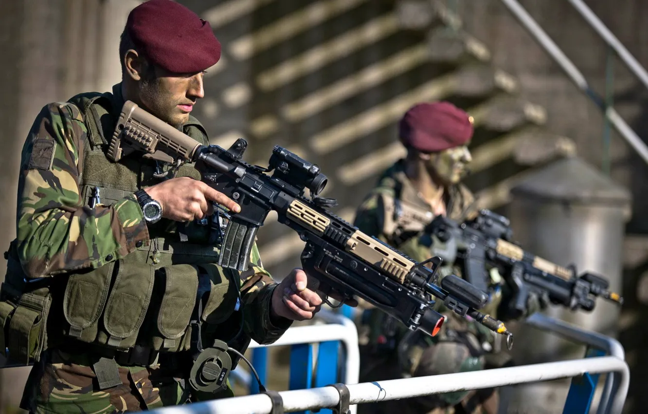 Фото обои оружие, солдаты, Royal Netherlands Army
