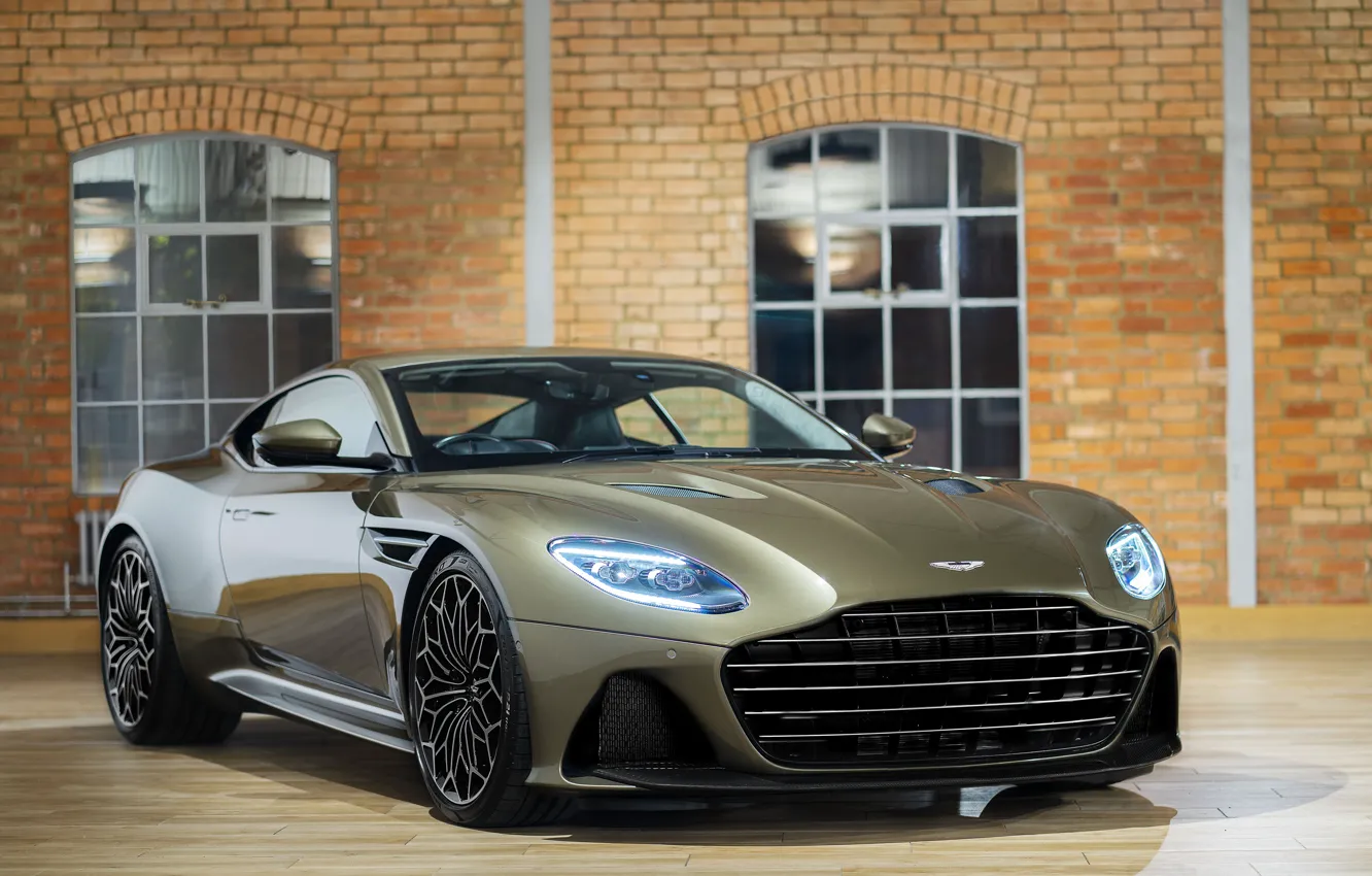 Фото обои Aston Martin, фары, DBS, Superleggera, 2019, OHMSS, OHMSS Edition
