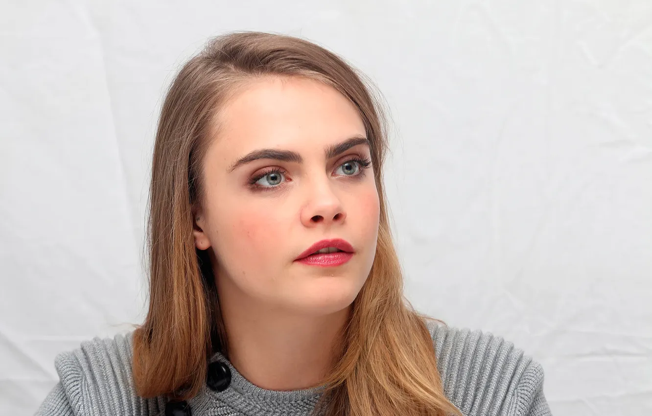 Фото обои Cara Delevingne, пресс-конференция фильма, Кара Делевинь, Cara Jocelyn Delevingne, Paper Towns, Бумажные города