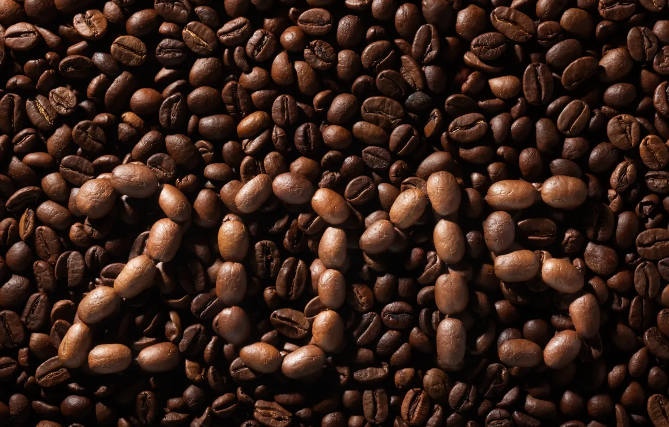Фото обои texture, background, beans, coffee, 2015
