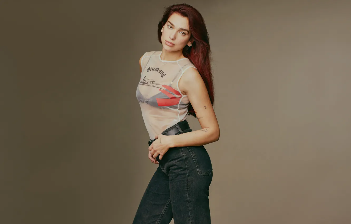 Фото обои magazine, dua lipa, rolling stone, 2024