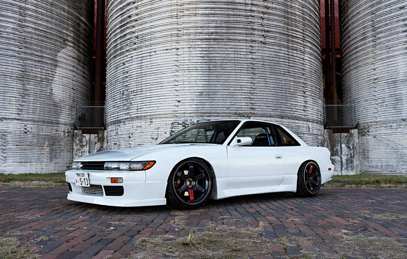 Фото обои Silvia, Nissan, S13