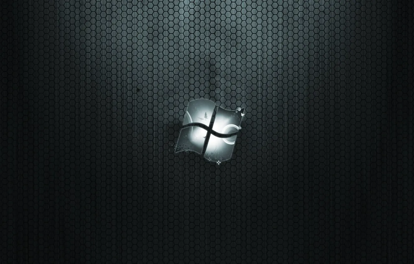 Фото обои текстура, логотип, Windows
