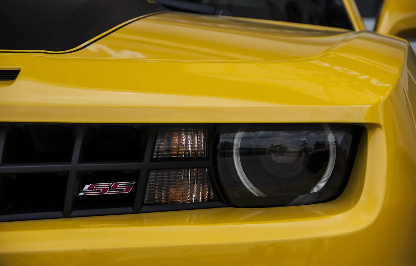 Фото обои Chevrolet, Camaro, Yellow