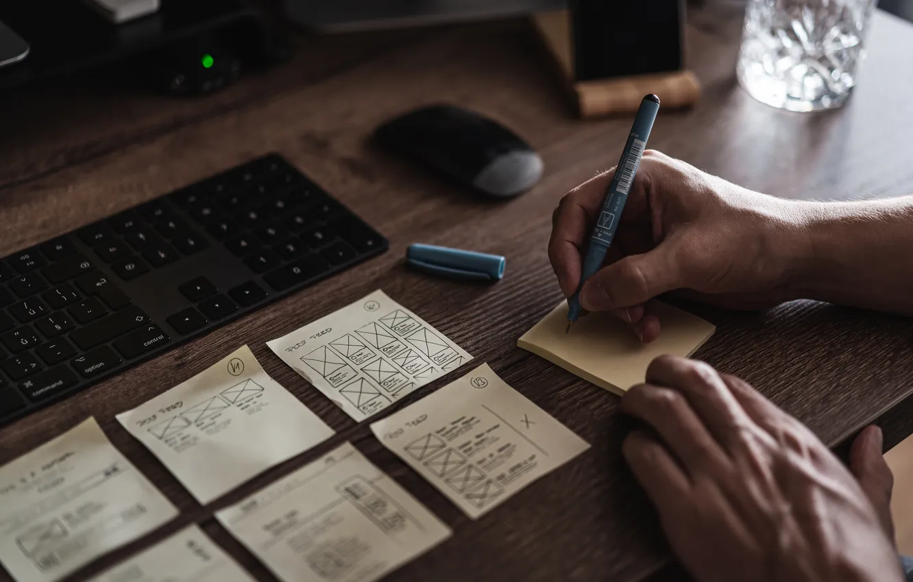 Фото обои notes, pen, organization, reminders