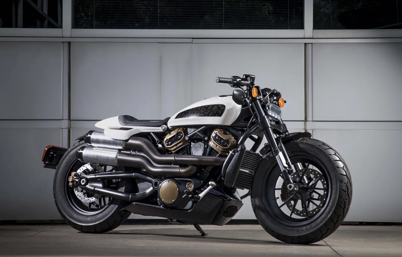 Фото обои concept, мотоцикл, Harley Davidson, байк