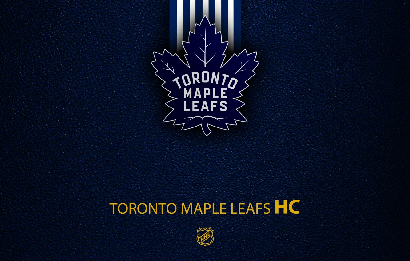 Фото обои wallpaper, sport, logo, NHL, hockey, Toronto Maple Leafs