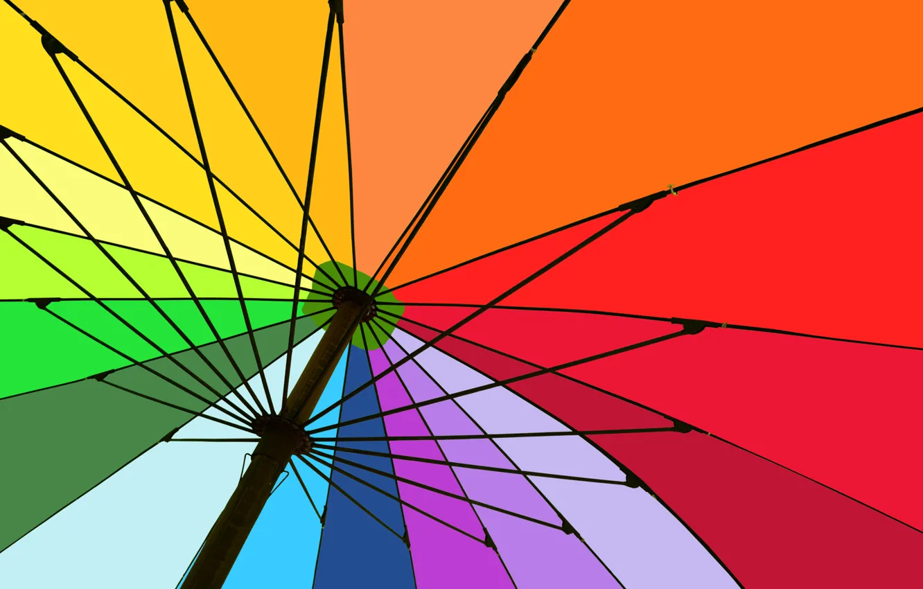 Фото обои colors, umbrella, structure