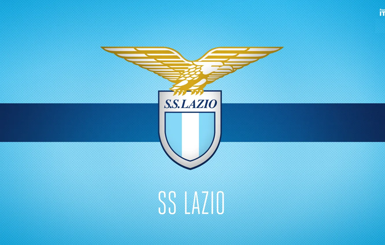 Фото обои wallpaper, sport, logo, football, Italia, Lazio, Serie A