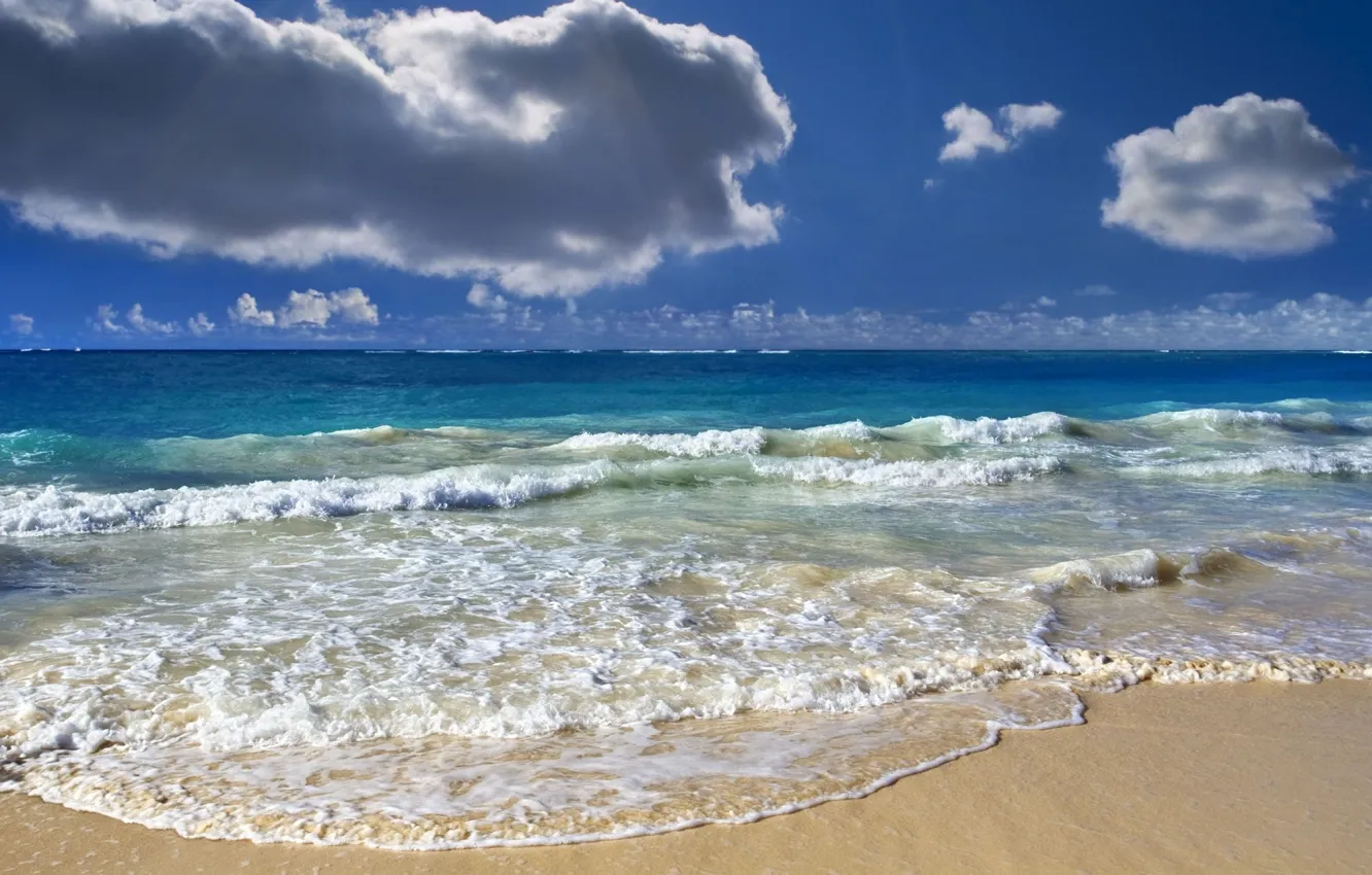 Фото обои sea, nature, cloud