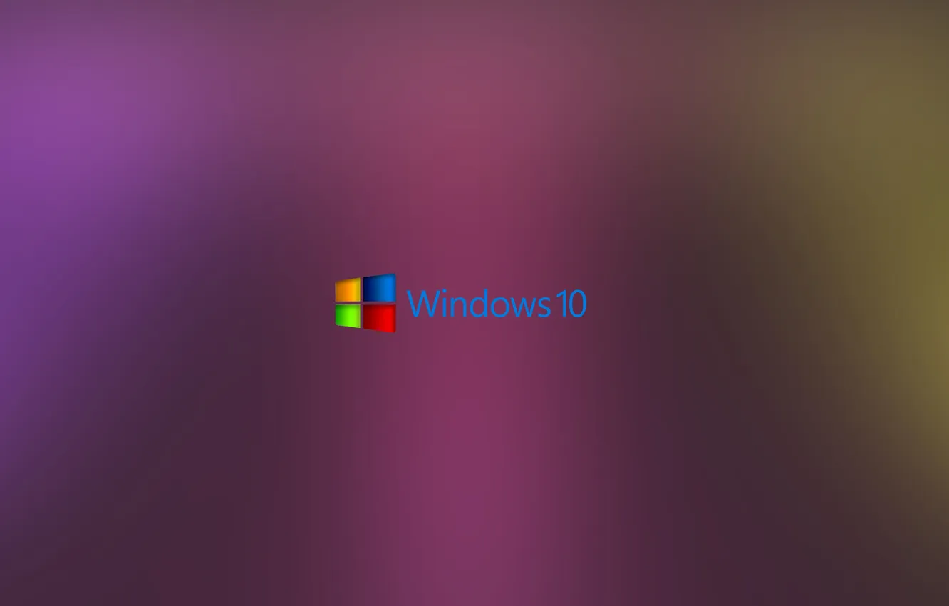 Фото обои Windows, Microsoft, Abstract, Logo, Icon, Windows 10