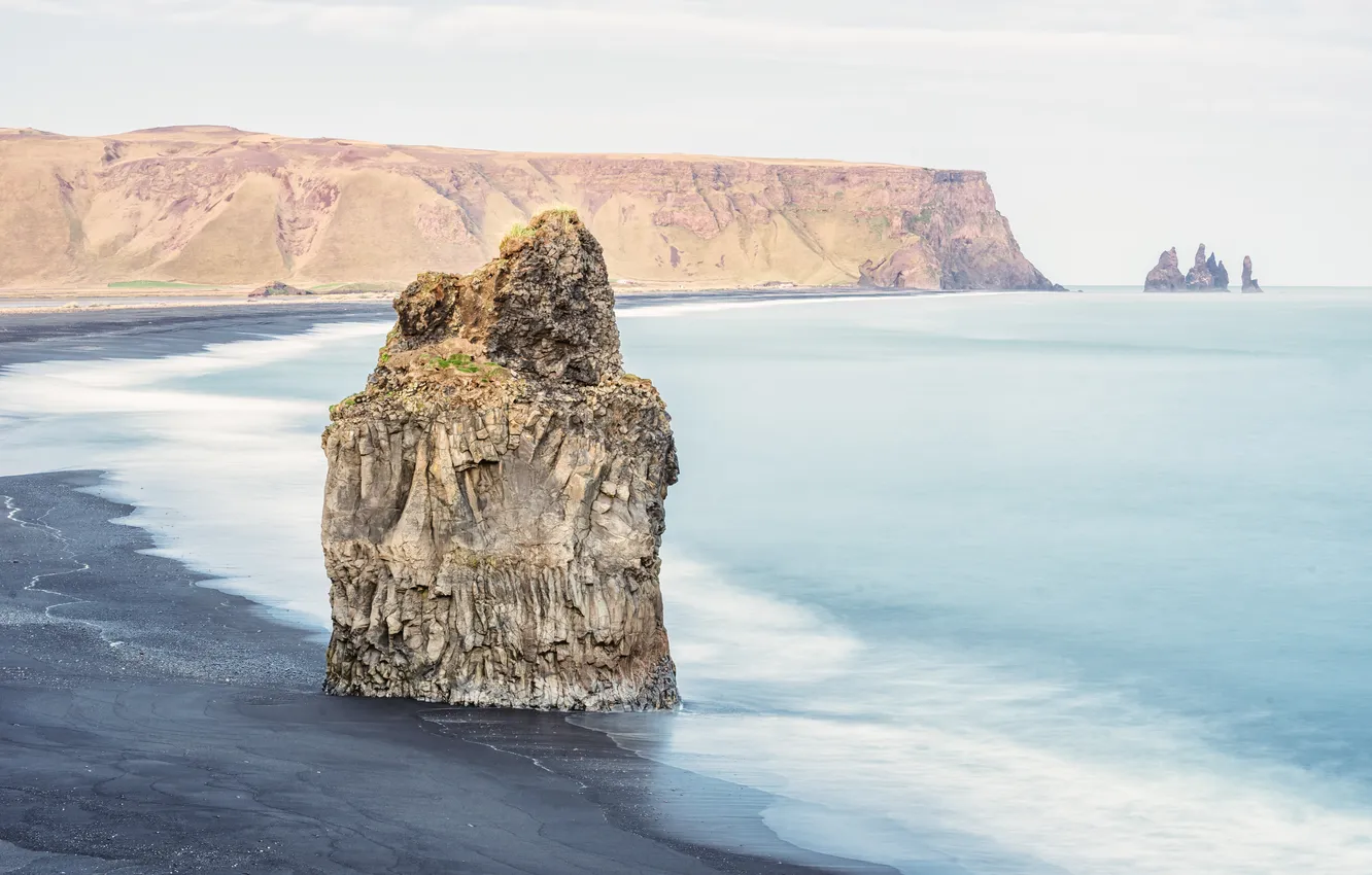 Фото обои sea, landscape, rocks, shore