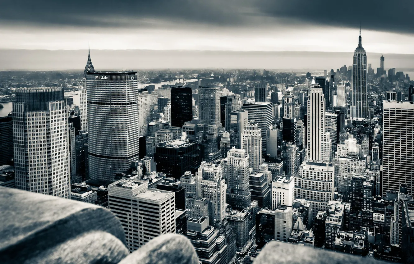 Фото обои город, небоскребы, USA, америка, сша, Manhattan, NYC, New York City